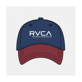 RVCA ALTITUDE SNAPBACK HAT RD